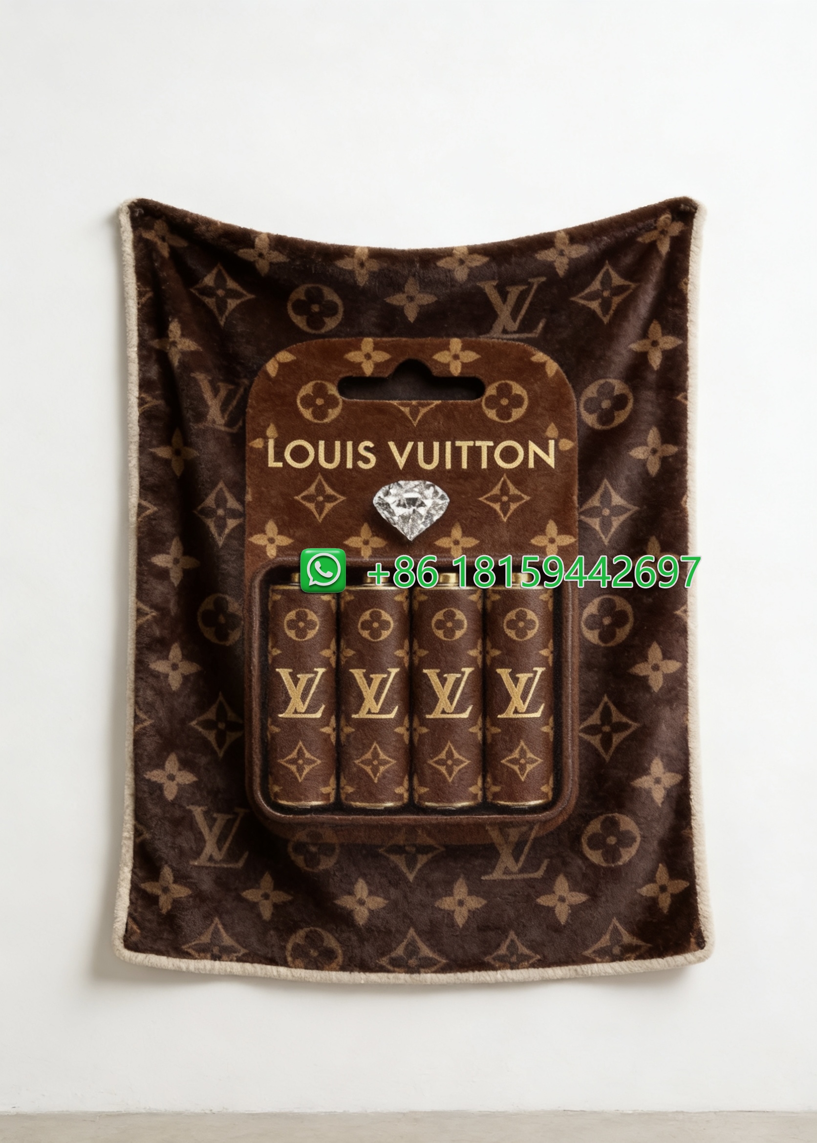 Louis Vuitton Throw Blankets